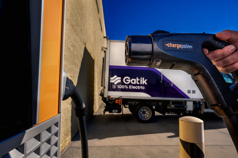ChargePoint和Gatik达成合作 开发自动驾驶电动中型卡车的电动生态系统