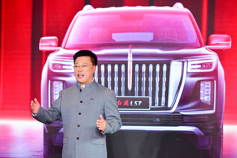 Представлен новый полноразмерный внедорожник Hongqi LS7, оснащенный двигателем 4.0T V8