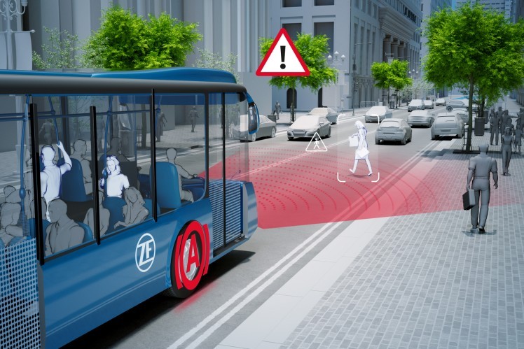 助力城市安全：采埃孚推出用于城市公交应用的新型防撞系统