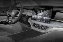 后排极度舒适 腾势D9内饰图片曝光！