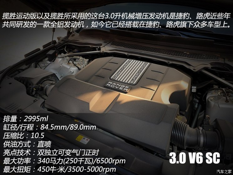 路虎(進(jìn)口) 攬勝運(yùn)動(dòng)版 2014款 3.0 SC V6 HSE DYNAMIC