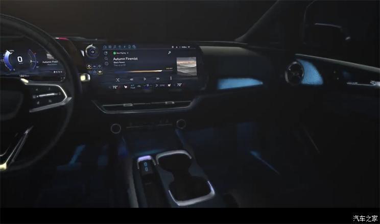 Последний трейлер Chevrolet Equinox EV с двойным экраном