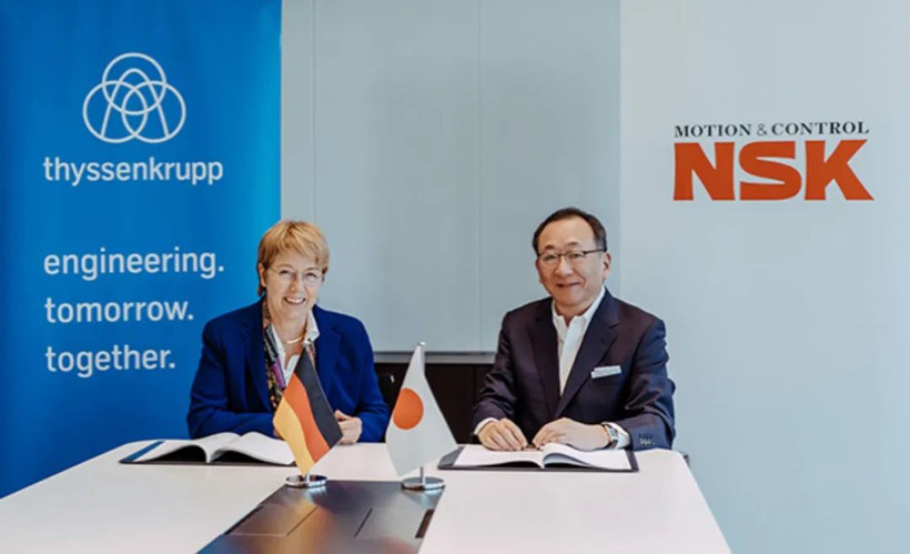 NSK与蒂森克虏伯就转向器业务合作签署基本协议