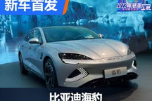 2022粤港澳大湾区车展：比亚迪海豹亮相