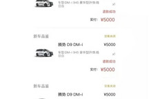 腾势D9热销背后：有人为见王传福，砸钱66万？