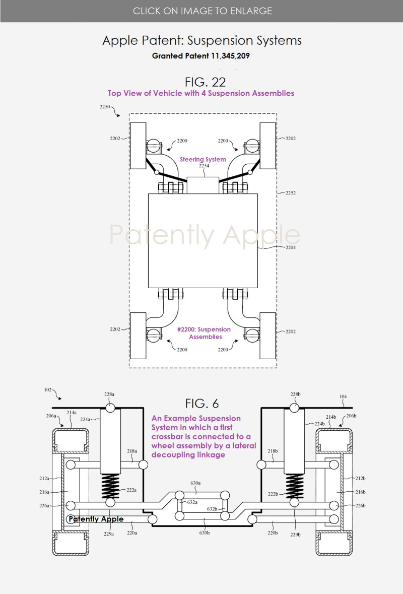苹果获泰坦项目新专利：悬架系统