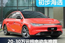 實用/品質(zhì)兼?zhèn)?20-30萬元純電動車推薦