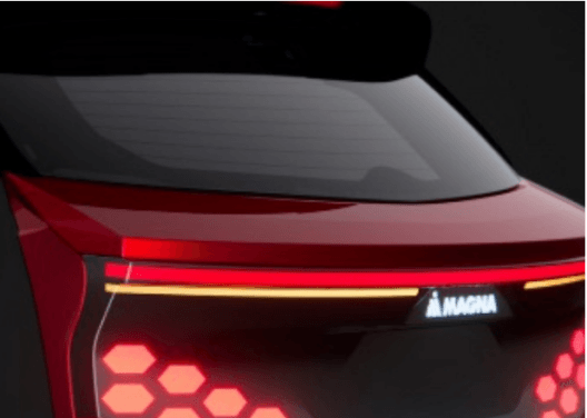 麦格纳推出Breakthrough Lighting照明产品 将灯光集成至车身面板