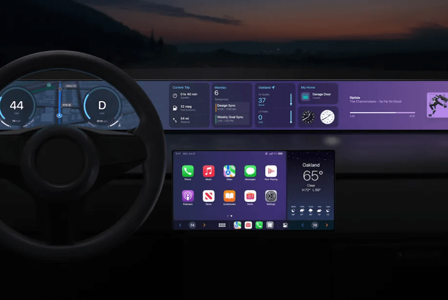 苹果发布新一代CarPlay 实现个性化驾驶体验