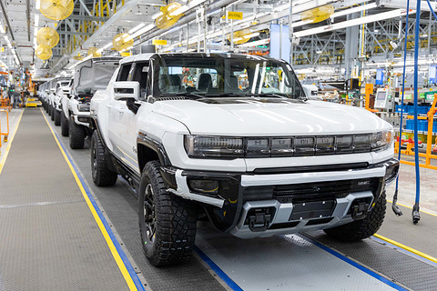 通用将Hummer电动皮卡售价提高6,250美元