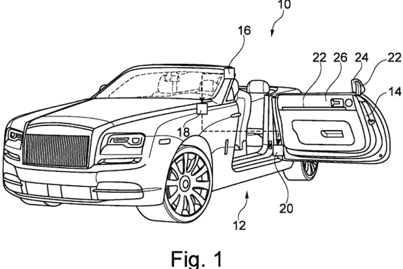 劳斯莱斯新专利确保车外安全才能打开车门