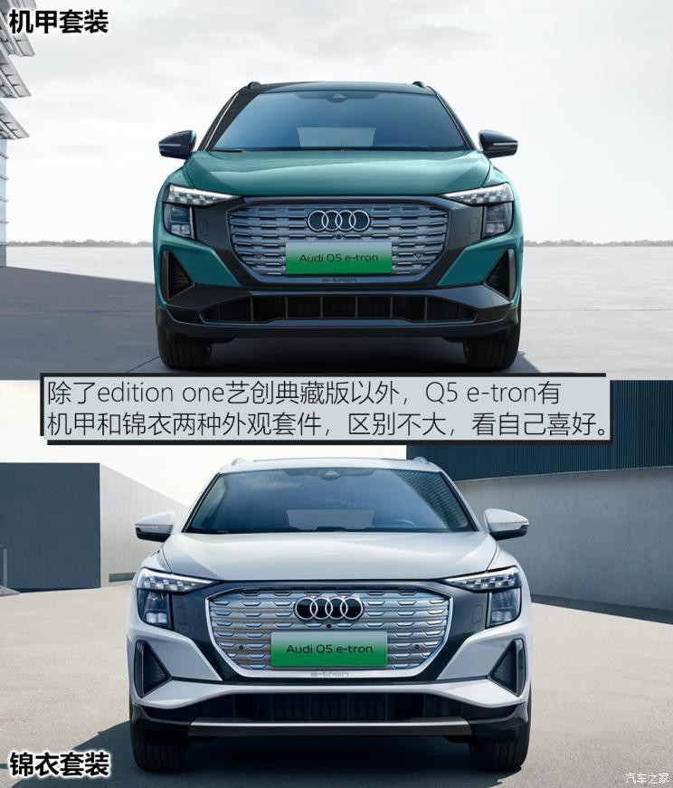 上汽奥迪 奥迪Q5 e-tron 2022款 50 e-tron quattro edition one 艺创典藏版