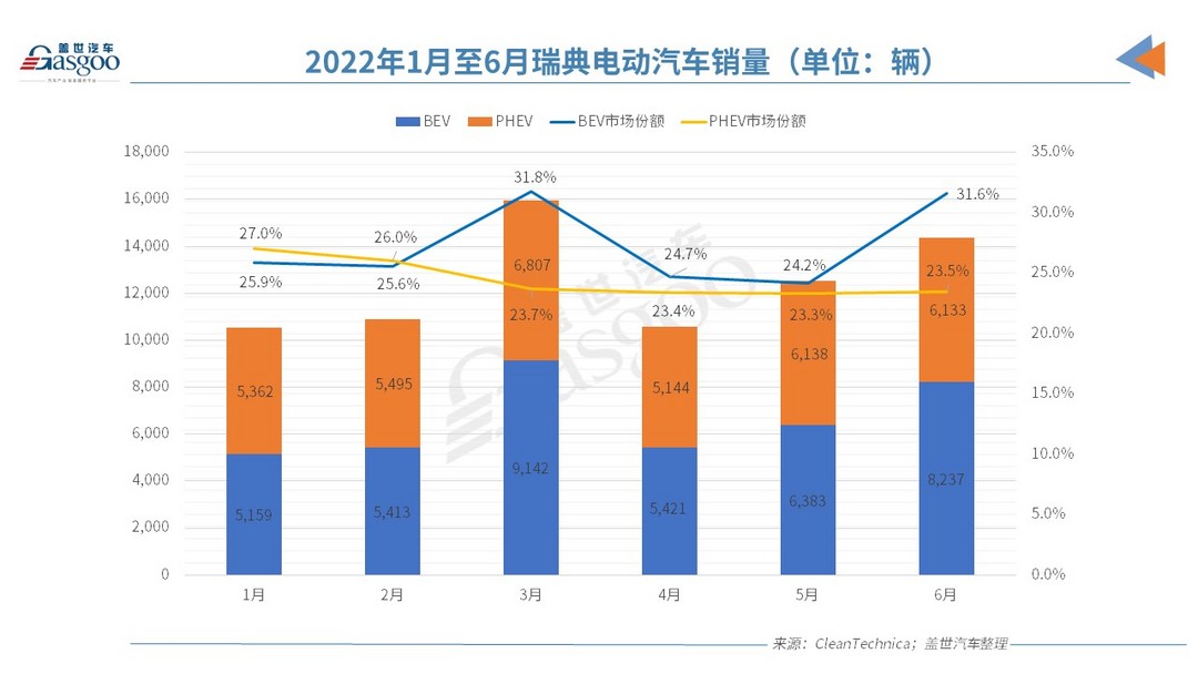 歐洲電動車市“半年考”交卷，誰是那個尖子生？
