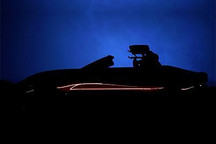 剪刀门造型 名爵Cyberster量产版预告图