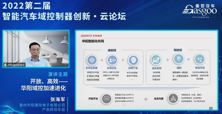 助推域控落地：平臺軟硬解耦 生態(tài)合作共贏
