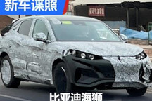 造型犀利 比亚迪海狮路试谍照曝光！