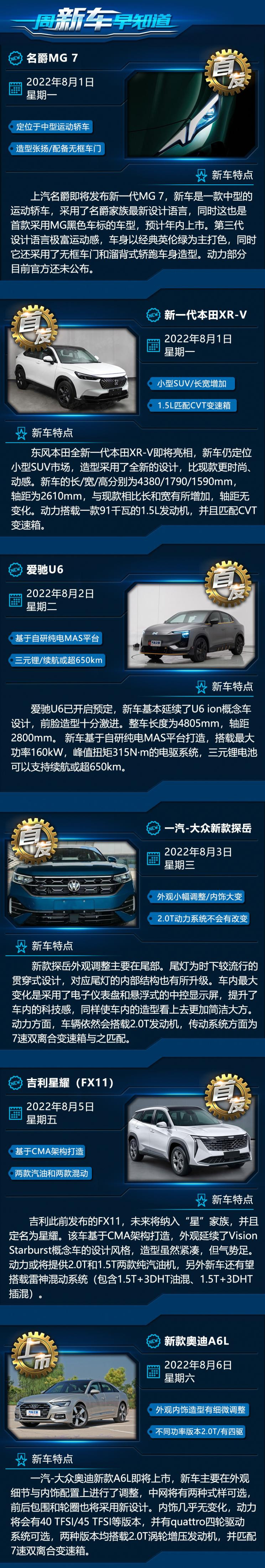 Новый Audi A6L/Geely Xingyao. Познакомьтесь с новыми автомобилями заранее на этой неделе.