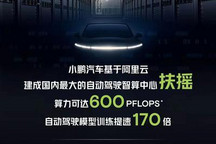 小鹏建成国内最大的自动驾驶智算中心