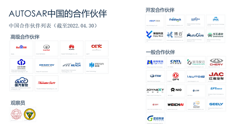 开放战略下的AUTOSAR中国区发展