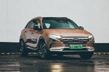 现代汽车氢燃料电池车NEXO中国版登录免征购置税的新能源车型目录