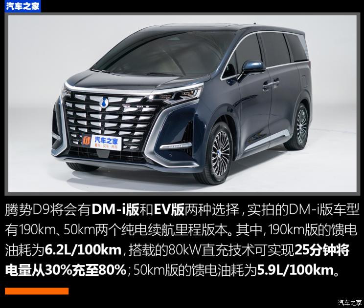 腾势汽车 腾势D9 2022款 DM-i 970 四驱旗舰型