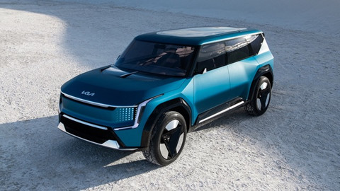 起亚EV9接受最终测试,将于2023年上市