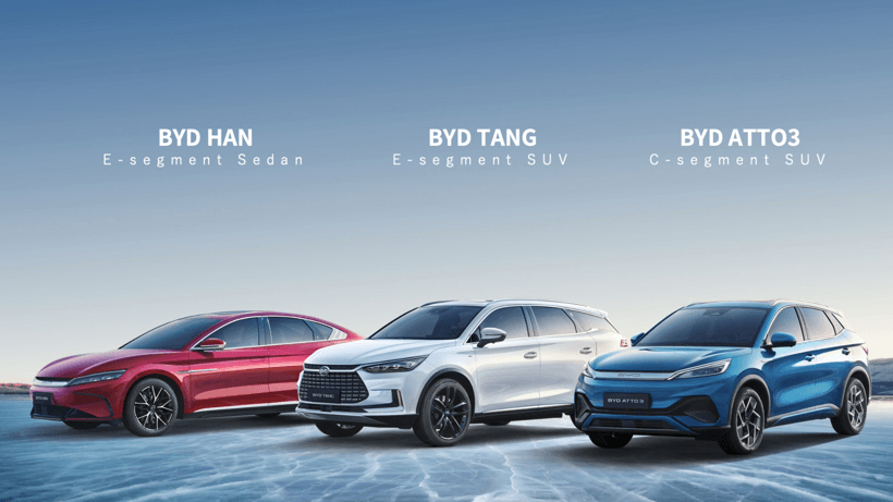 BYD проводит в Европе три конференции по запуску новых энергетических пассажирских автомобилей