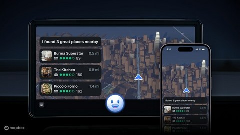 Mapbox推出对话式人工智能服务MapGPT 使汽车制造商能够控制语音助手