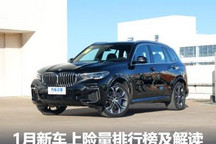 图观车市|1月新车上险量排行榜及解读