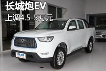价格上调4.5-5万元 长城炮EV价格调整