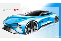 展现未来设计 奇瑞iCar GT跑车设计草图