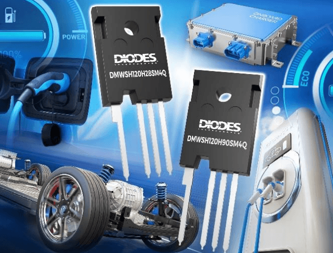 Diodes推出符合汽車標(biāo)準(zhǔn)的碳化硅MOSFET 可提高汽車子系統(tǒng)的效率