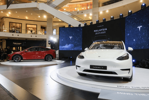 特斯拉Model Y在马来西亚正式上市,价格新马泰最低