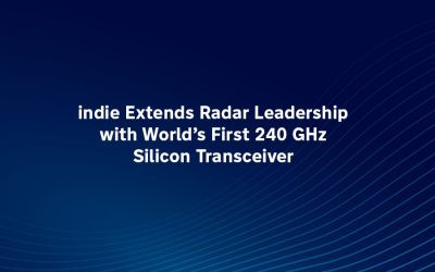 全球首款 indie Semiconductor推出240 GHz硅收發(fā)器