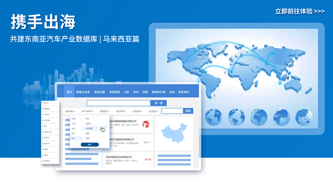 乘風(fēng)破浪，共建東南亞汽車產(chǎn)業(yè)數(shù)據(jù)庫 | 馬來西亞篇