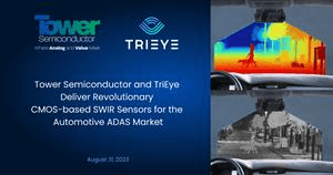 Tower Semiconductor和TriEye推出新型SWIR传感器 适用于汽车ADAS系统