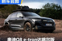 拉力赛风格 奥迪Q8 e-tron达喀尔版官图