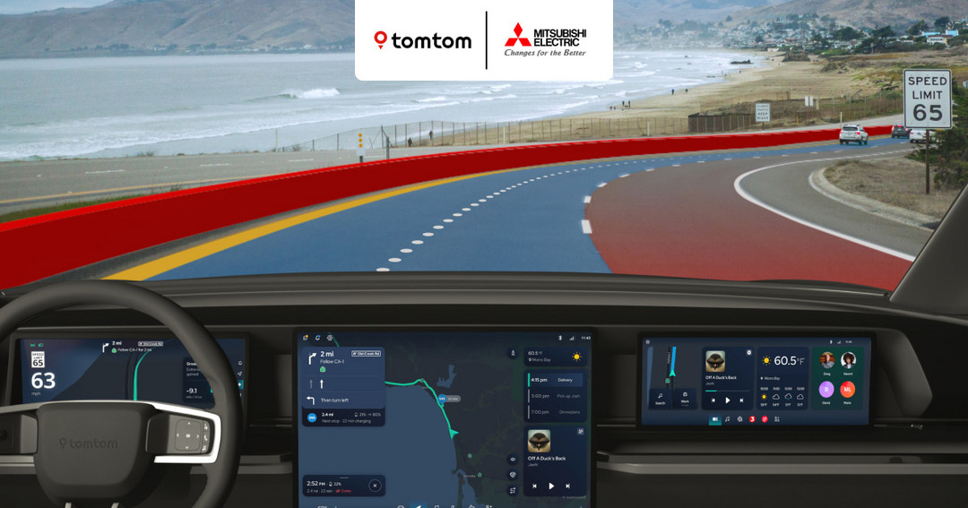 TomTom和三菱電機宣布整合技術開發新解決方案 推進自動駕駛