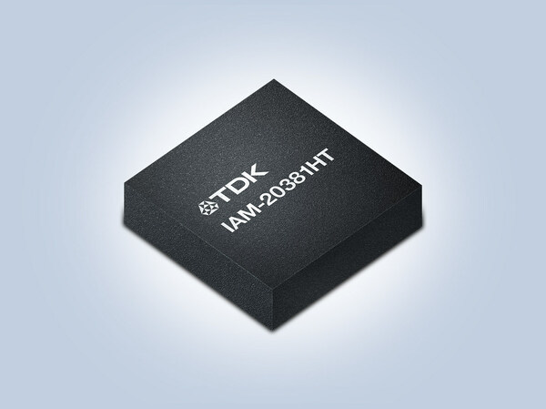 TDK推出新型3轴加速度计 使SmartAutomotive™非安全产品系列全面过渡到105°C