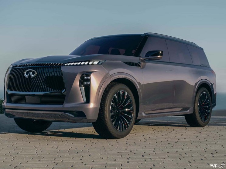 或2024年秋发布 全新英菲尼迪QX80谍照