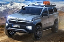 定位硬派越野车 大众Amarok SUV版假想图