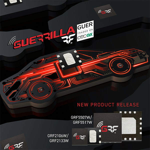Guerrilla RF為汽車(chē)市場(chǎng)推出針對(duì)蜂窩式補(bǔ)償器的新型線性PA和LNA