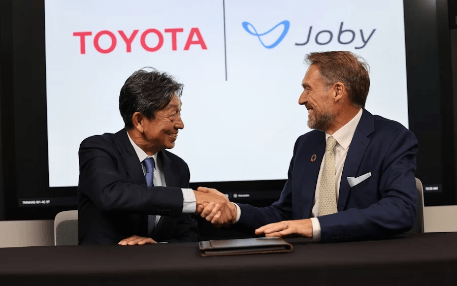 豐田汽車向飛行汽車公司Joby增投5億美元