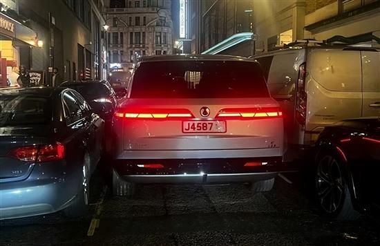 氣場強大 比亞迪騰勢N9實車海外曝光