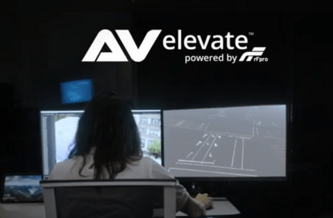 rFpro推出用于AV开发的AV Elevate仿真解决方案