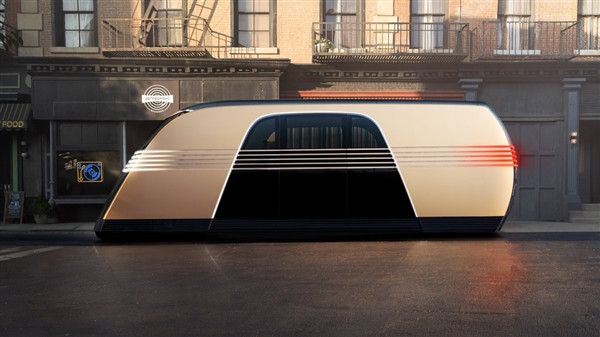 特斯拉Robovan無人駕駛廂式貨車官圖公布：沒有方向盤 車內像個會議室