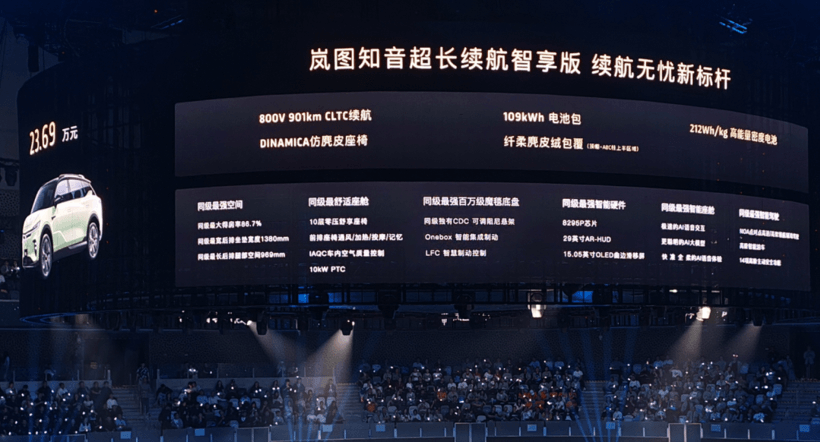 18萬起售的嵐圖知音，給圍剿Model Y的好戲收了個尾