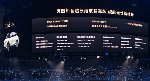 18万起售的岚图知音,给围剿Model Y的好戏收了个尾