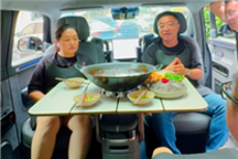 极氪高管回应车上吃火锅宣传视频：为展示车辆新风系统