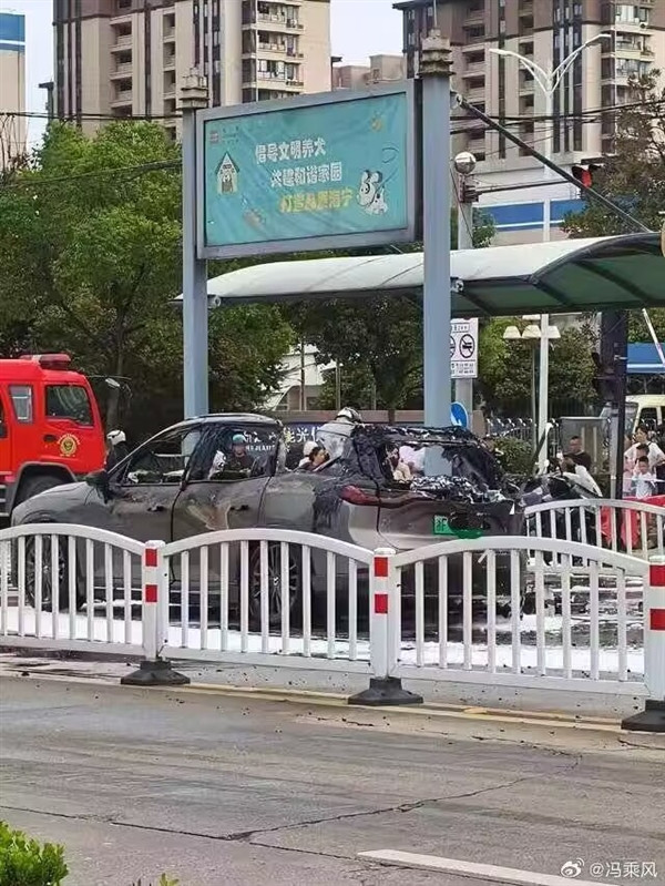 蔚來回應(yīng)嘉興起火事件：初步排除電池問題引發(fā)火災(zāi)